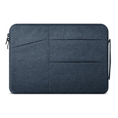 Túi chống sốc Macbook, Laptop 3 ngăn phụ kèm quai xách đứng cao cấp