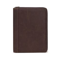 Túi da Padfolio tiện ích Contact Family đựng iPad Pro 10.5 inch da bò sáp nguyên miếng