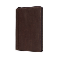 Túi da Padfolio tiện ích Contact Family đựng iPad Pro 10.5 inch da bò sáp nguyên miếng
