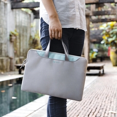 Túi xách chính hãng TOMTOC (USA) Slim Handbag - A21-C01 cho Macbook Pro/Air 13-14 inch/ Ultrabook 13 inch