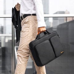 Cặp xách chính hãng TOMTOC (USA) Travel Briefcase - A49 cho Macbook/Ultrabook cao cấp