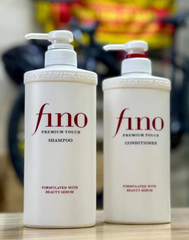 Cặp gội xả Shiseido Fino Premium Touch hỗ trợ phục hồi tóc hư tổn Nhật Bản