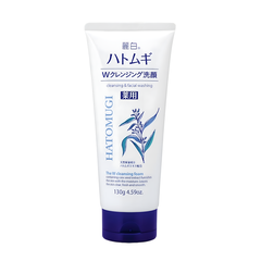 Sữa rửa mặt Ý Dĩ Hatomugi hỗ trợ trắng da (130g)