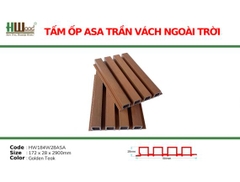 HW184W28ASA Golden Teak 172x28x2900 Lam sóng