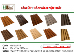 HW192W13ID H205 184 x 13 x 2950 Lam sóng