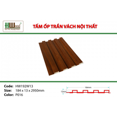 HW192W13ID P016 184 x 13 x 2950 Lam sóng 4ST