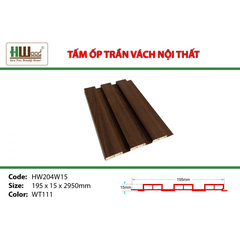 HW204W15ID WT111 195 x 15 x 2950 Lam sóng
