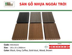 HW145Z25 Grey 145x25x2200 Lổ H