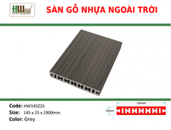 HW145Z25 Grey 145x25x2200 Lổ H