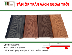 HW156W21 Wood 134x21x2900 Phẳng vân 3D