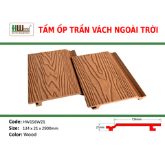 HW156W21 Wood 134x21x2200 Phẳng vân 3D