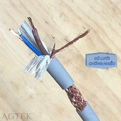 Cáp Điều Khiển Agtek 2x1.0 Có Lưới Chống Nhiễu: Bảo Vệ Hệ Thống Điện Của Bạn