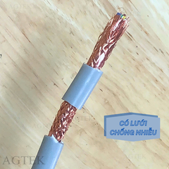Cáp AGTEK 6x1.0mm² Có Lưới Chống Nhiễu – Ứng Dụng