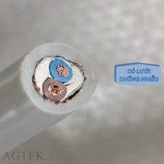 Cáp Điều Khiển Agtek 2x1.0 Có Lưới Chống Nhiễu: Bảo Vệ Hệ Thống Điện Của Bạn