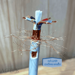 AGTEK Cáp Điều Khiển Có Lưới Chống Nhiễu 6x1.5mm²