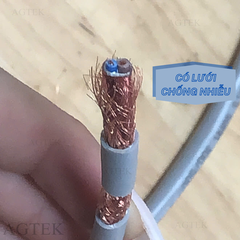 Cáp Điều Khiển Agtek 2x1.0 Có Lưới Chống Nhiễu: Bảo Vệ Hệ Thống Điện Của Bạn