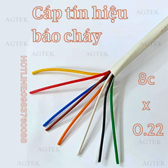 Cáp Báo Cháy 8 Lõi Agtek