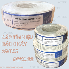 Cáp Báo Cháy 8 Lõi Agtek