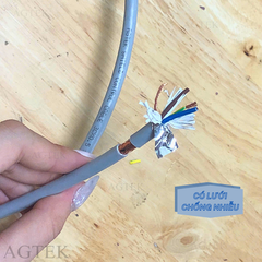 AGTEK Cáp Điều Khiển 3x1.5 Có Lưới Chống Nhiễu