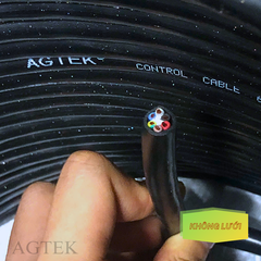 Cáp Điều Khiển ZR-PVC Vỏ Đen Không Lưới 6x0.75 SQMM