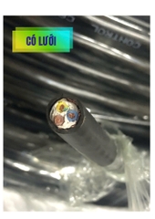 Cáp điều khiển 3x1.0 SQMM có lưới chống nhiễu ZR-PVC vỏ đen