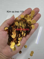 100g kim sa treo bạc thiết, vàng thiết 6/8/10/12mm đính kết quần áo phụ kiện
