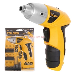 Máy khoan vặn vít pin đa năng TOLSEN 79010, dùng pin Lithium 3.6V nhỏ gọn