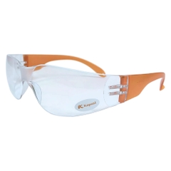 Kính Bảo Hộ Đa Năng Kapusi K-0081 Màu Cam – Tròng Polycarbonate, Chống Bụi, Tia UV 99.99%, Nhẹ Và Êm Tai, Bh 12 tháng