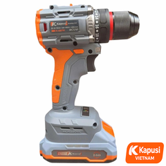 Máy Khoan Pin Kapusi K6878 21V Động Cơ Không Chổi Than Brushless - Lực Siết 85N.m Đầu Kẹp Kim Loại 10mm Khóa Trục, BH12T