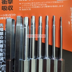 Bộ đầu bắn ốc lục giác trắng KAPUSI Nhật Bản 1.5-8mm