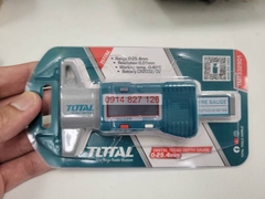 Thước độ sâu điện từ TOTAL TMT322501 0-25.4mm, pin 3V