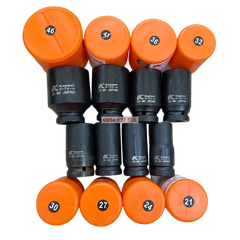 Đầu tuýp khẩu KAPUSI hệ 3/4 inch (193mm) thép đen CR-Mo cỡ từ 21-46mm