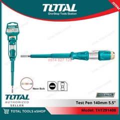Bút thử điện TOTAL THT291408 chất liệu nhựa tổng hợp cao cấp