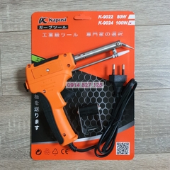 Mỏ hàn tự động đẩy thiếc hãng KAPUSI 80w-100w K-9022 K-9024, hợp kim thép cao cấp