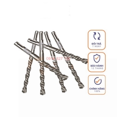 Mũi khoan bê tông 4 cạnh KAPUSI Nhật Bản chiều dài 110mm-160mm, phi từ 6-16mm