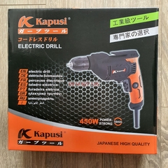 Máy khoan động lực điện K-10008 hãng Kapusi 420W, Mô tơ lõi đồng