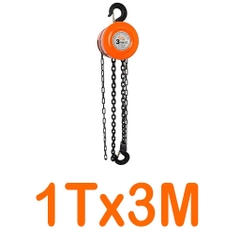 Pa Lăng Xích Kapusi 1Tx3M / 1Tx5M K-6831 K-6842 – Xích Hợp Kim Thép Chịu Tải Lớn, Nâng Hạ 1 Tấn An Toàn, BH 12 Tháng