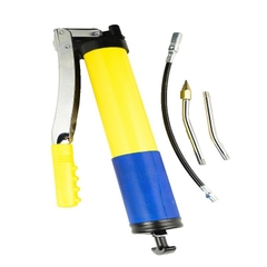 Bơm Mỡ Cầm Tay KOURITSU 600cc T14206 Thân Bọc Cao Su Chống Trượt 12000PSI - Bảo Hành 12 Tháng