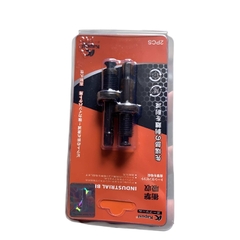Bộ 2 Đầu Chuyển Bắt Vít Sang Đầu Khoan KAPUSI K-7850 thép cao cấp, Chuôi lục giác 6.35mm, ren 9.5mm, Bh 12 tháng