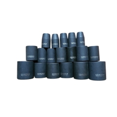 Đầu Khẩu Đen Ngắn 1/2 Inch KOURITSU Thép Cr-Mo Siêu Cứng - Đầu Tuýp Đen Bắn Súng 1/2 Chiều Dài 4cm Đủ Cỡ 10-32mm BH 12 Tháng