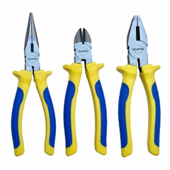 Kìm Điện - Kìm Cắt - Kìm Mỏ Nhọn KOURITSU 8 Inch Lưỡi Thép Hợp Kim Cao Cấp, Cán Bọc Cao Su Chống Trượt, BH 12T