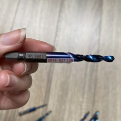 Bộ 6 mũi khoan Taro ren KAPUSI Japan, cỡ từ M3-M10 thép cao cấp HSS