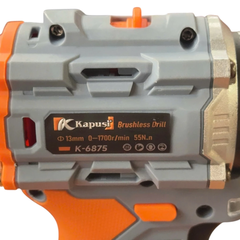 Máy Khoan Pin 16V Kapusi K-6875, K-6874 – Lực Siết 55Nm, Động Cơ Không Chổi Than, Chân Pin Phổ Thông, Bh 12 tháng
