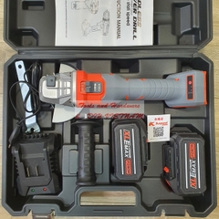 Máy mài góc,máy cắt hãng K-6886 KAPUSI, Không chổi than, Pin 10 cell 2000