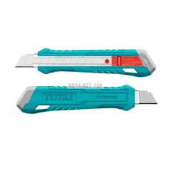 Dao rọc giấy TOTAL THT51001 kích thước lưỡi 18x100mm, dài 152mm, nút ấn dẹp