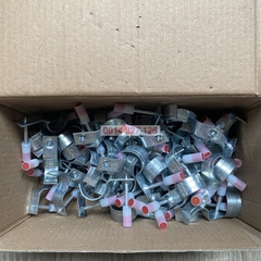 Hộp 100 chiếc đinh móc hạt nổ KAPUSI hợp kim cao cấp đường kính 20mm và 25mm