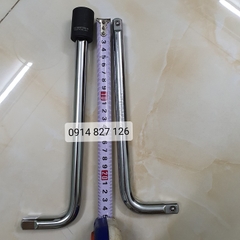 Tay vặn chữ L hệ 1/2" chiều dài hãng Kouritsu Nhật Bản chiều dài 25cm, Bảo hành 12 tháng, Cần siết chữ L 10 inch, Can siet chu L, Tay noi chu L