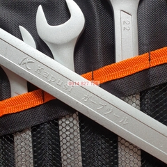 Bộ cờ lê vòng miệng hãng Kapusi 14 chi tiết từ 10-32mm hoặc 8-24mm (K-6158 và K-6140)