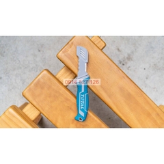 Dao tước dây cáp lưỡi thẳng, lưỡi cong 200mm TOTAL THT51881 và THT51882, rất sắc, thép cao cấp