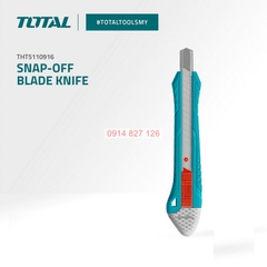 Dao rọc giấy Total THT5110916 150mm có sẵn lưỡi dao làm từ chất liệu thép không gỉ
